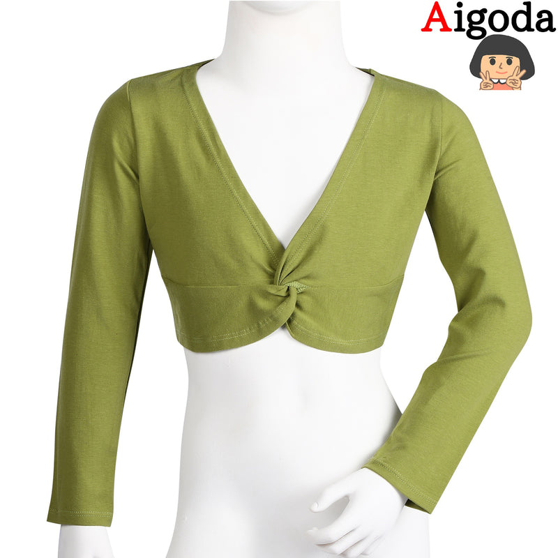 【Aigoda】 バレエカシュクール 上着 バレエボレロ ウォームアップ バレエ カシュクール 子供 大人 キッズ ジュニア
