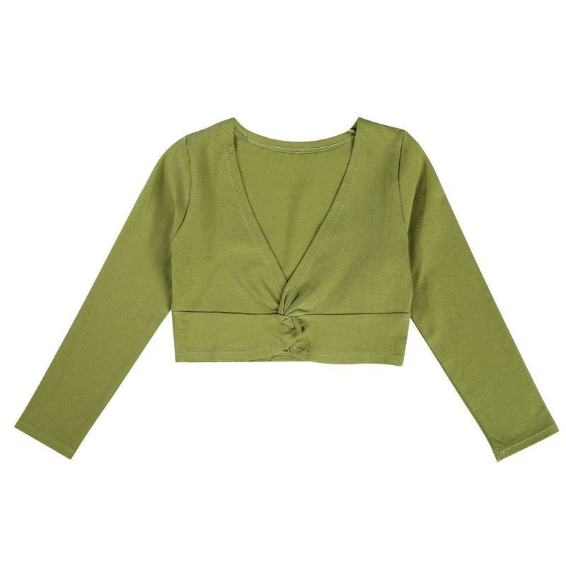 【Aigoda】 バレエカシュクール 上着 バレエボレロ ウォームアップ バレエ カシュクール 子供 大人 キッズ ジュニア