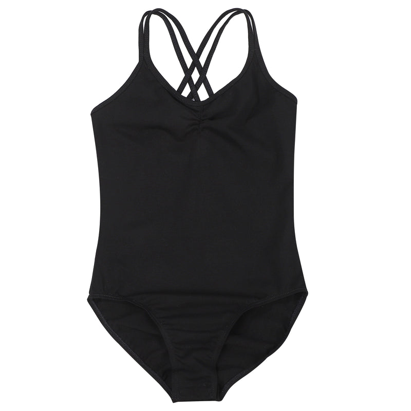 【Aigoda】 バレエレオタード スカートなし 子供 大人 キッズ ジュニア キャミソール バレエ レオタード