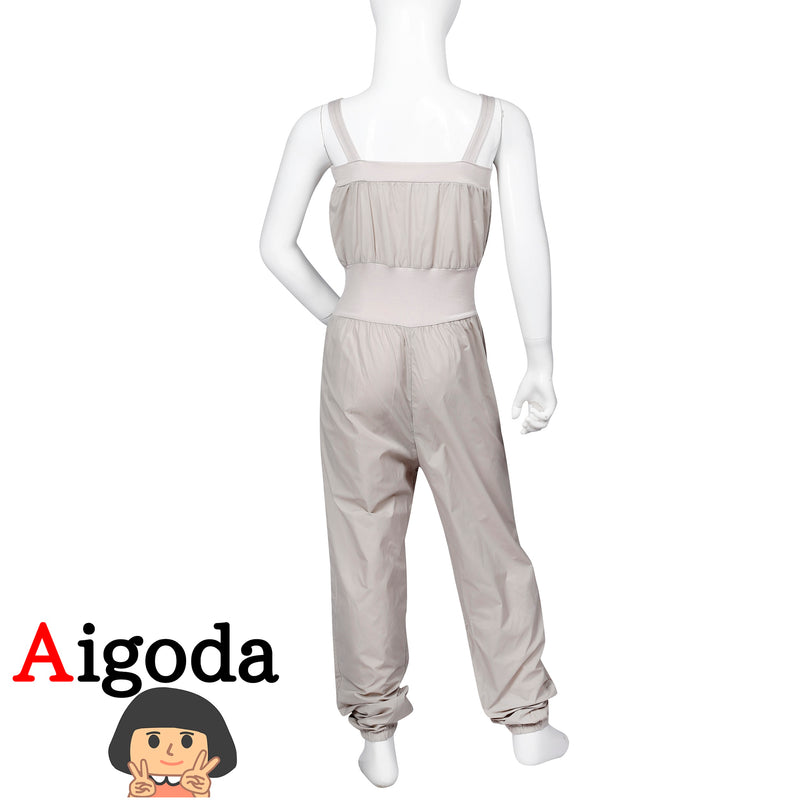 【Aigoda】バレエ オールインワン 3色 キッズ 子供 ジュニア 防寒 ウォームアップ バレエパンツ ダンスパンツ 練習用