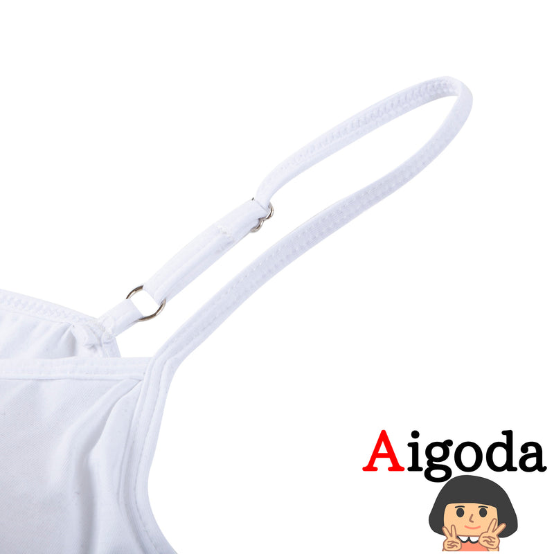 【Aigoda】バレエ ブラトップ 綿 3色 スポーツブラ 下着 子供 キッズ ジュニア 大人 カップ付き ブラジャー