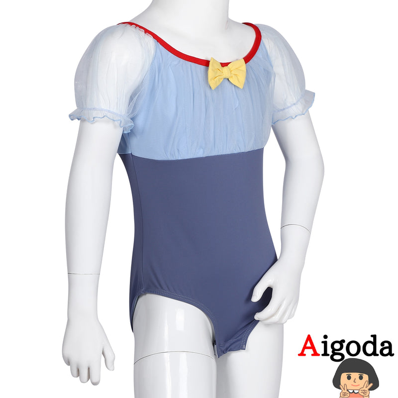 【Aigoda】バレエ レオタード 子供 キッズ ジュニア プリンセス ドレス セパレート バレエ衣装