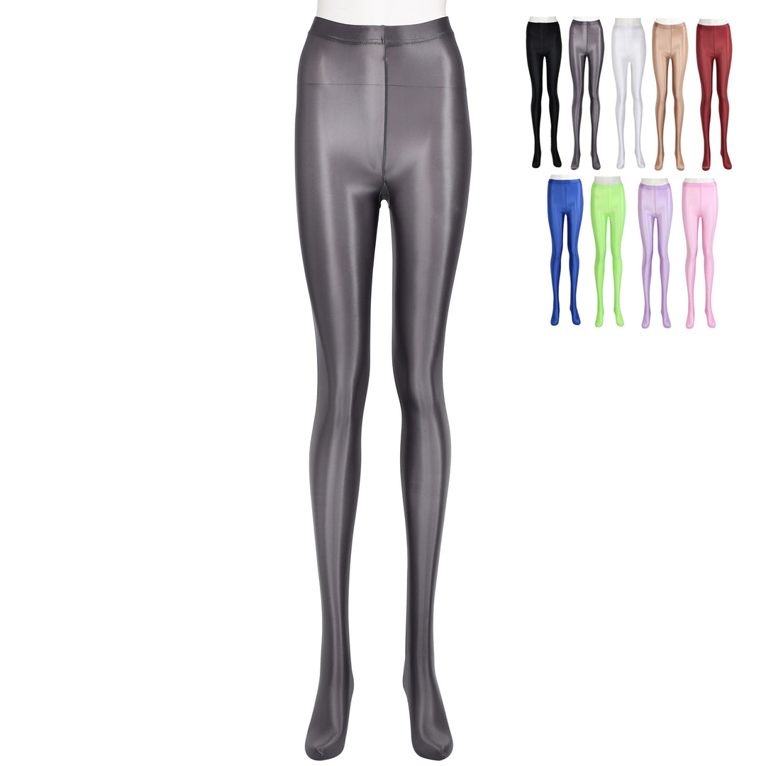 コスプレホリック】超光沢パンティストッキング タイツ 美脚 – Aigoda