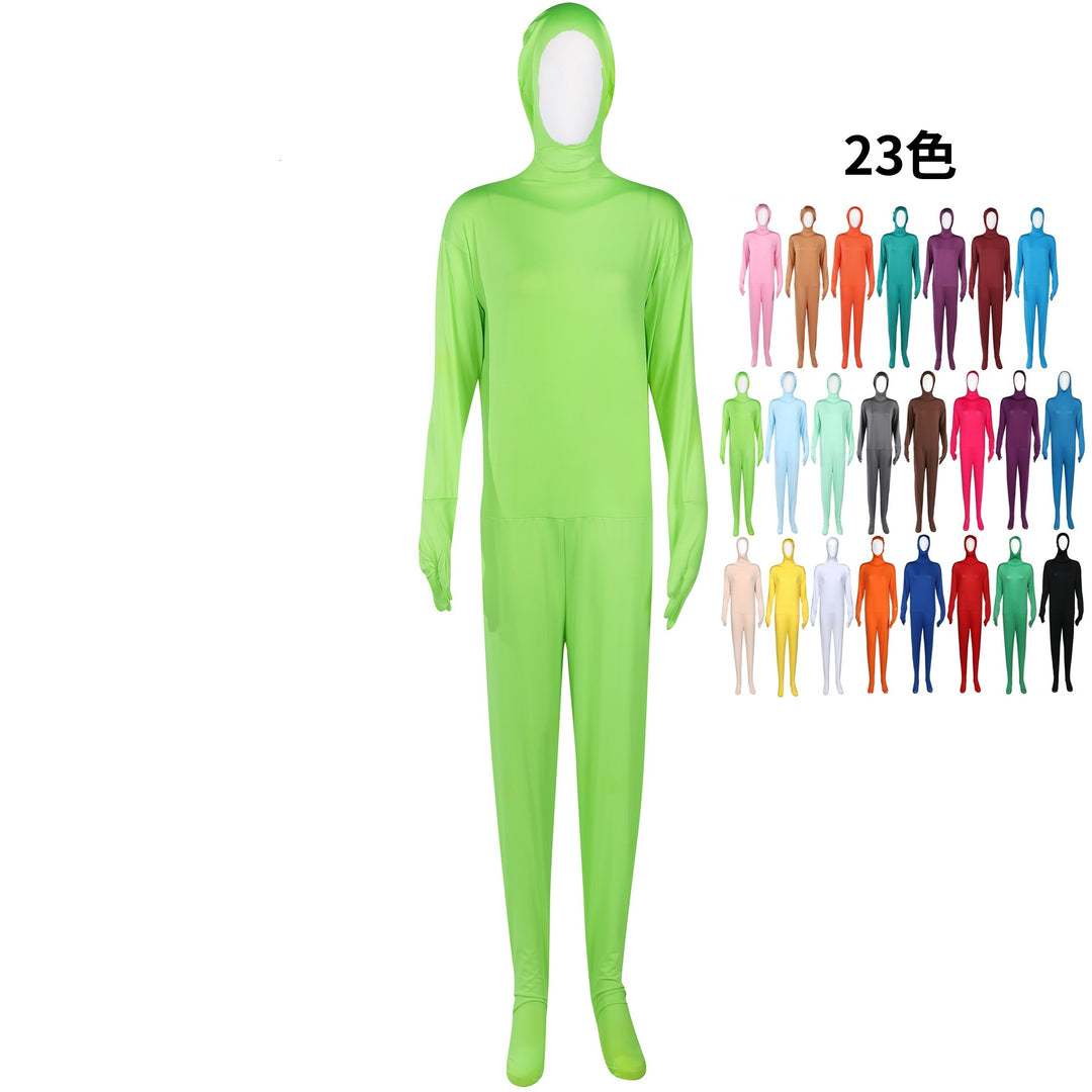 コスプレホリック】全身タイツ コスプレ 顔出し 23色 男性 女性 130