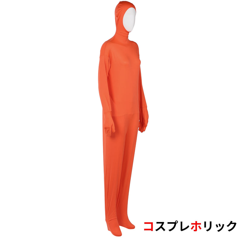 【コスプレホリック】全身タイツ コスプレ 顔出し23色 6サイズ 子供 大人 ハロウィン 仮装 文化祭 女性 男性