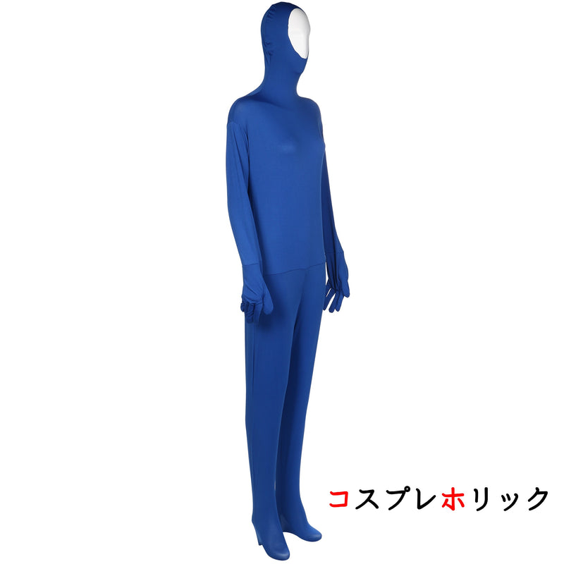 【コスプレホリック】全身タイツ コスプレ 顔出し23色 6サイズ 子供 大人 ハロウィン 仮装 文化祭 女性 男性