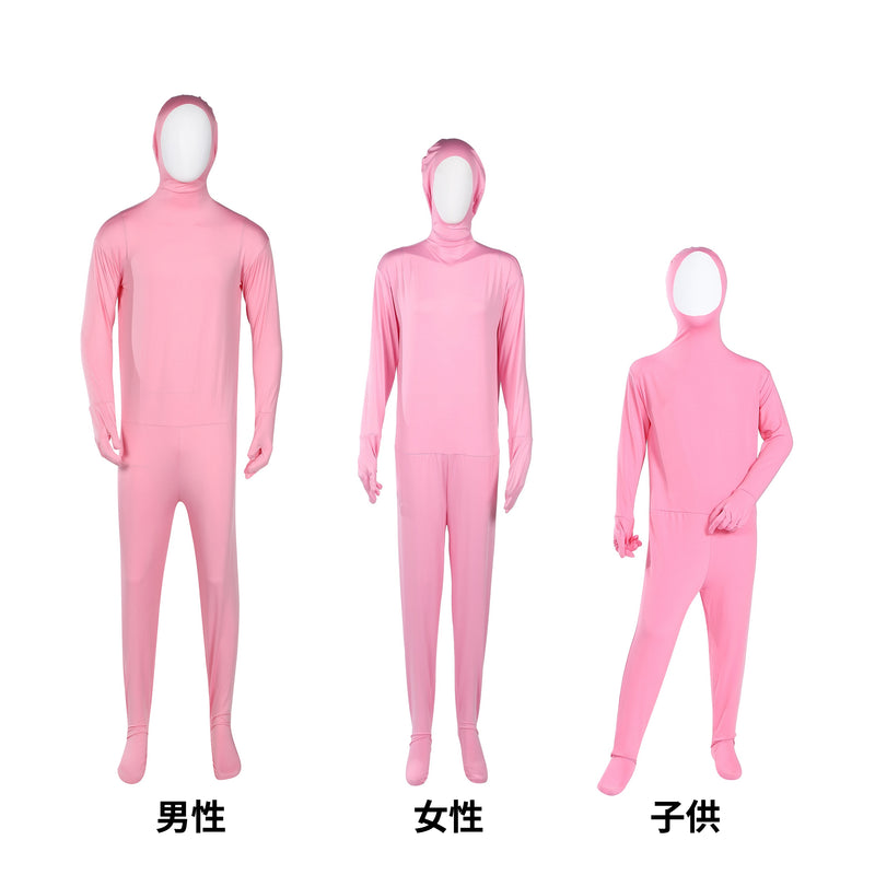 【コスプレホリック】全身タイツ コスプレ 顔出し23色 6サイズ 子供 大人 ハロウィン 仮装 文化祭 女性 男性